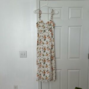 Petal & Pup floral fitted dress